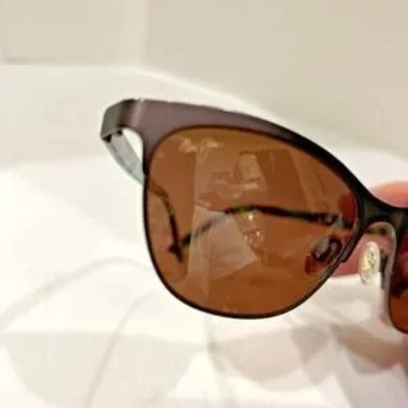 Popoki style Maui Jim Sunglasses Turquoise & Brown Tortoise Shell main image 6